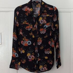 rag & bone Farren Floral Button Down Top